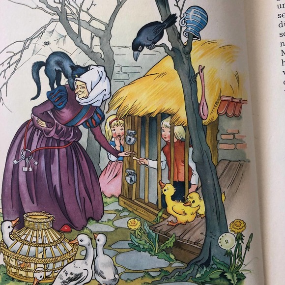 Kuhn-Klapschy Grimms Märchen Illustrated Childrens Book The Brothers Grimm - Picture 4 of 6